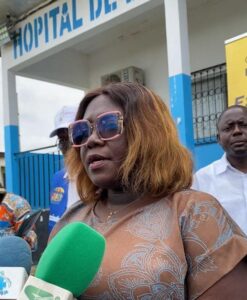 Mme Nathalie Epoune Epse Nguinya s’exprime sur le futur laboratoire biomédical de l’Hôpital de District de Japoma dans le cadre de Y'ello Care 2026